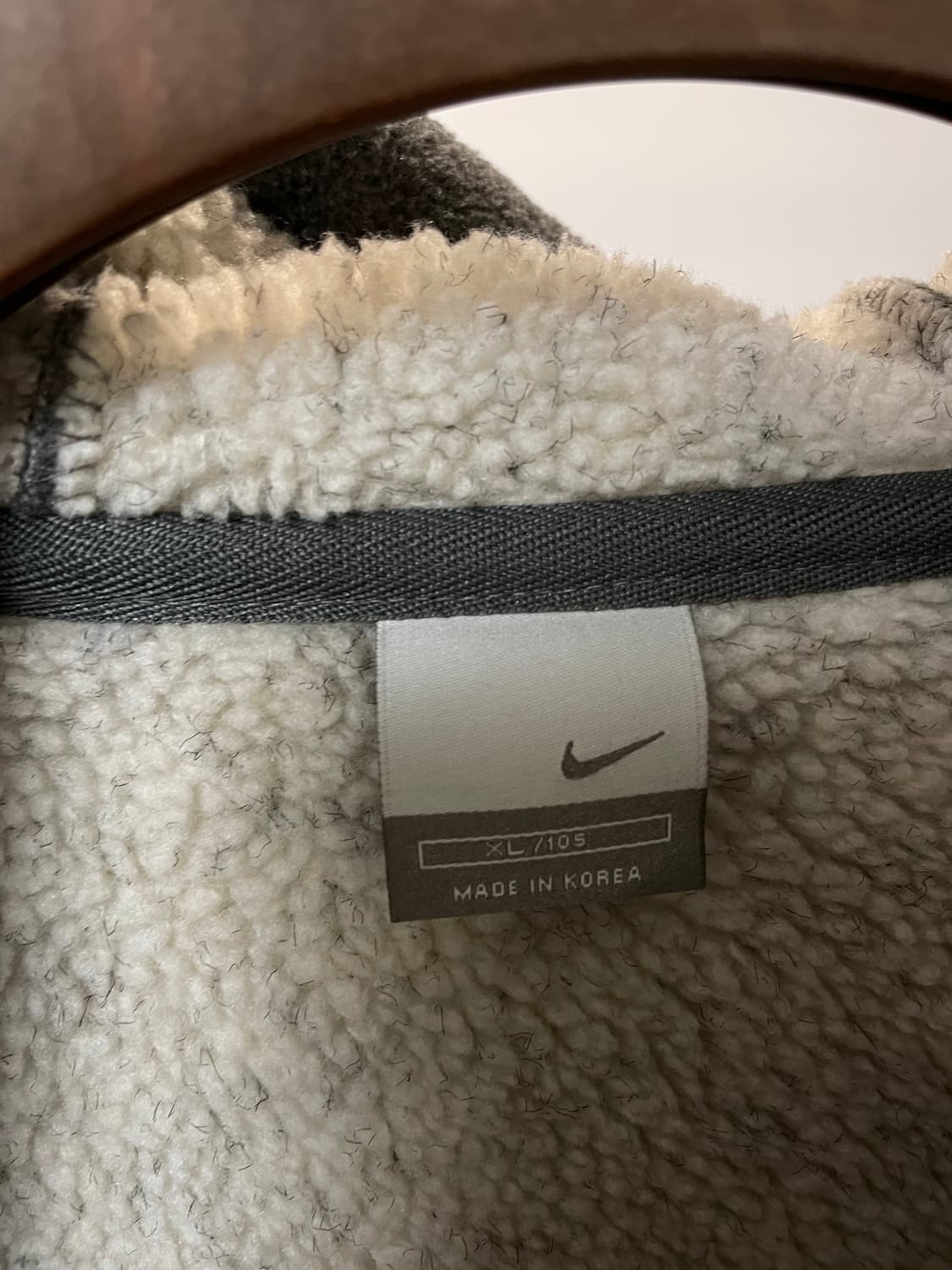 (XL) 나이키 02 스우시 베스킷볼 쉐르파 후리스 후드 자켓 상품이미지6