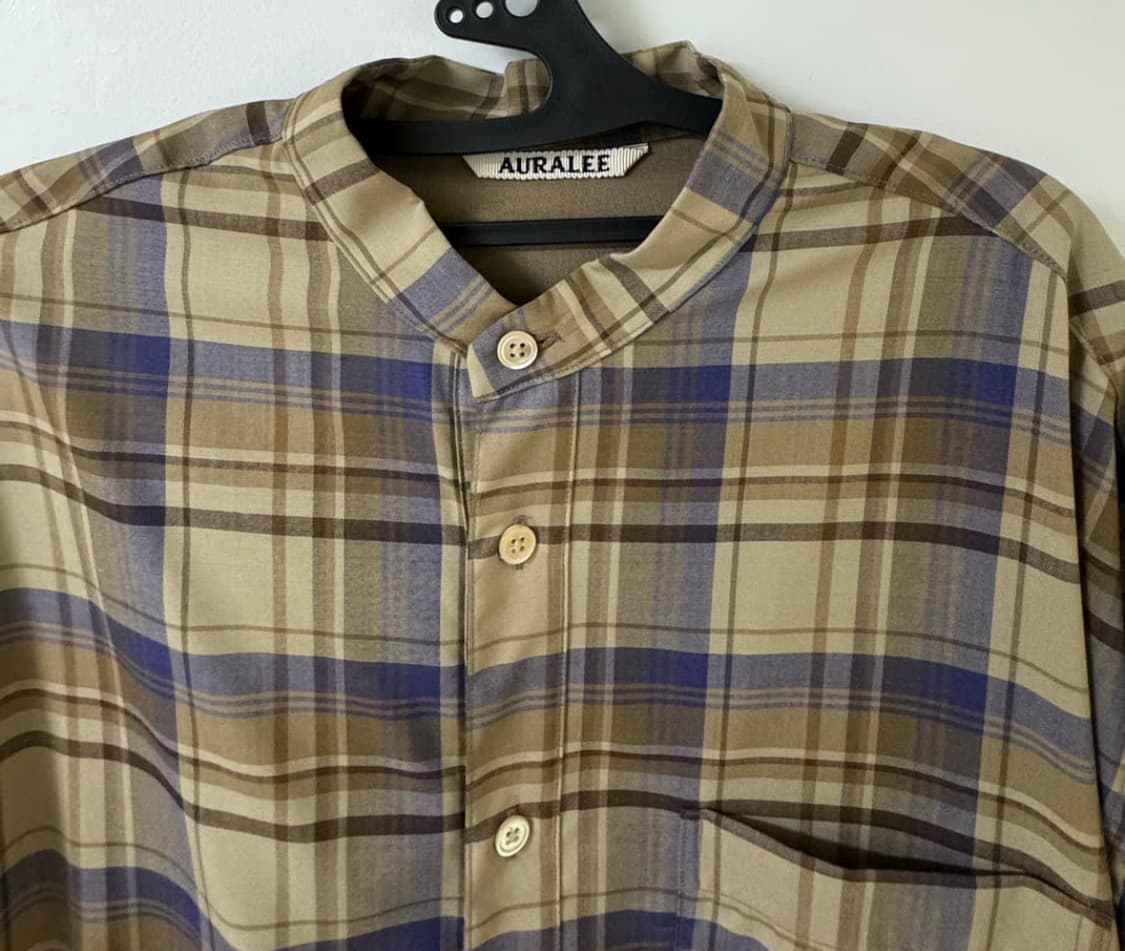 Auralee 오라리 셔츠원피스  상품이미지1