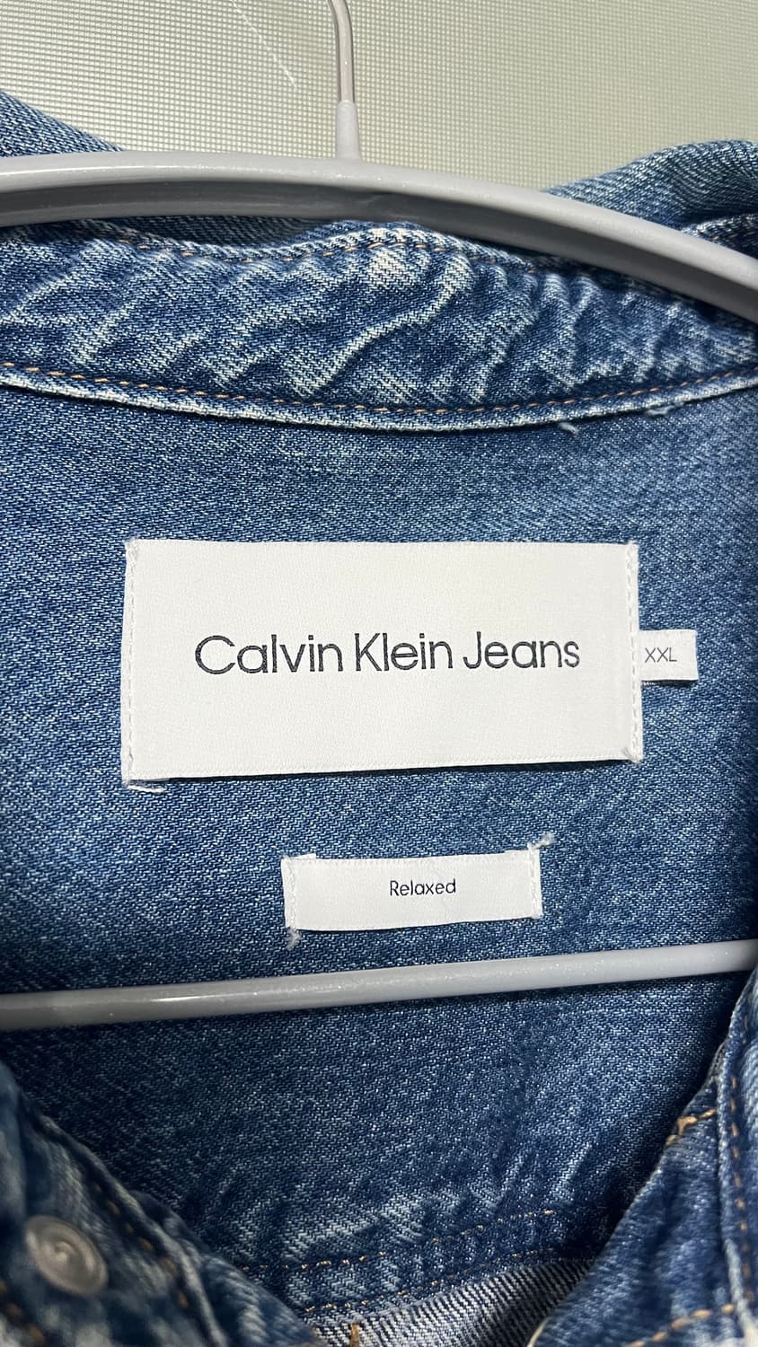 캘빈클라인 손흥민 데님자켓  xxl 상품이미지3