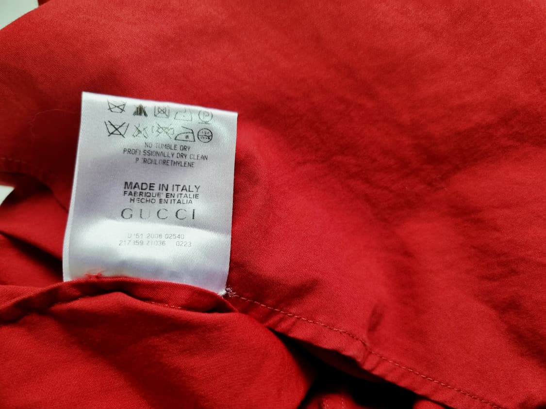 구찌 이탈리아 정품 남방 66사이즈 상품이미지5