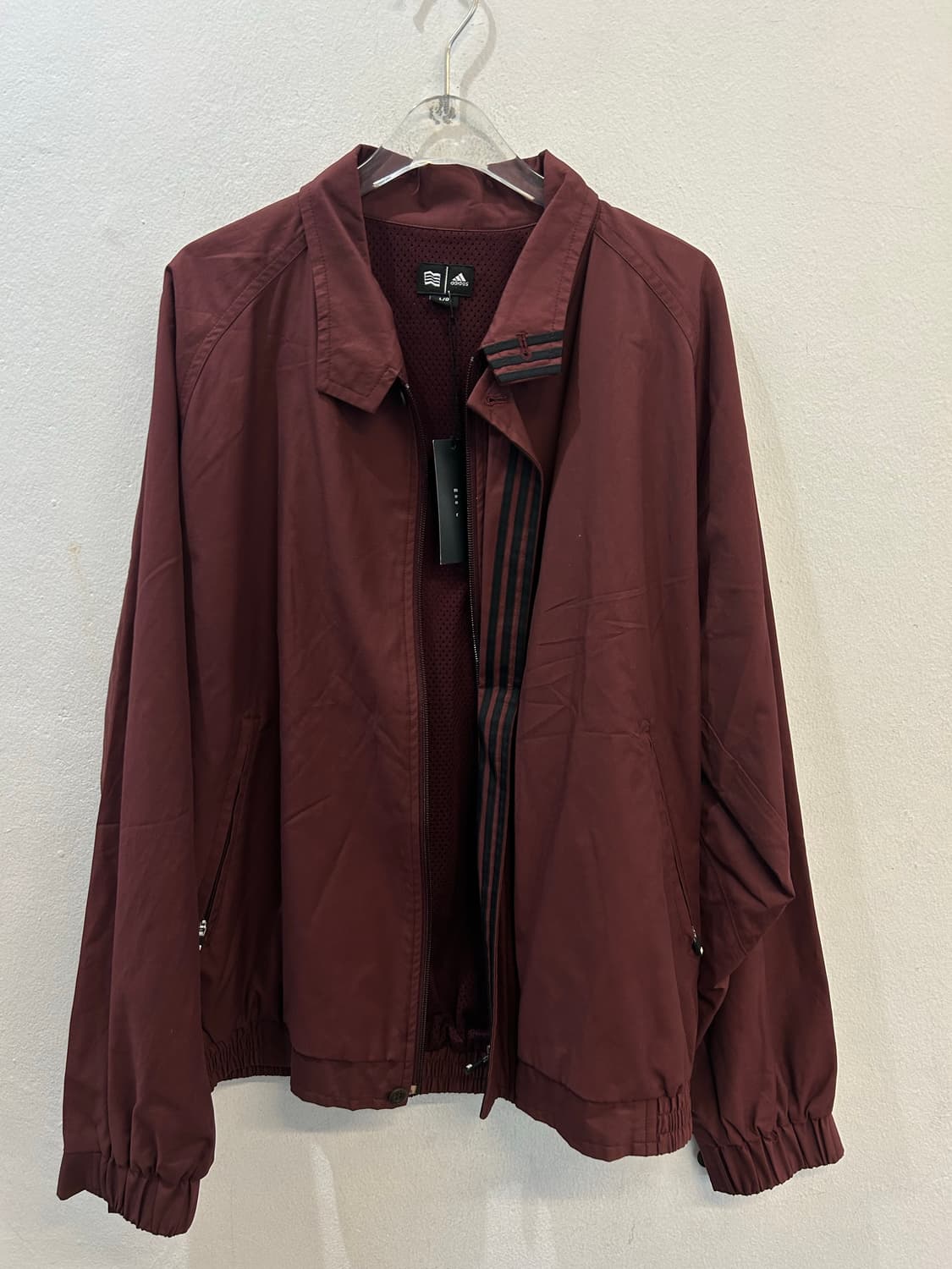 Adidas blouson burgundy 상품이미지3