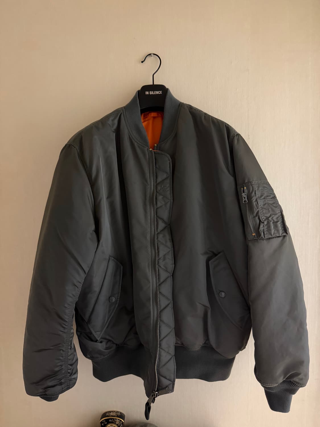 알파인더스트리 ma-1 건메탈 그레이 XXL 상품이미지1