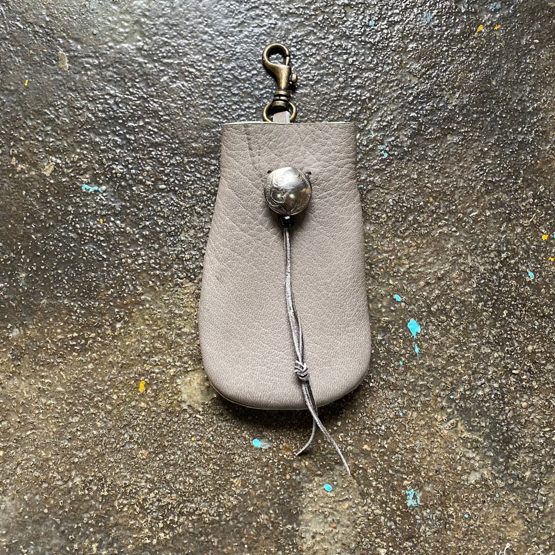 사슴가죽 파우치 키링 상품이미지1