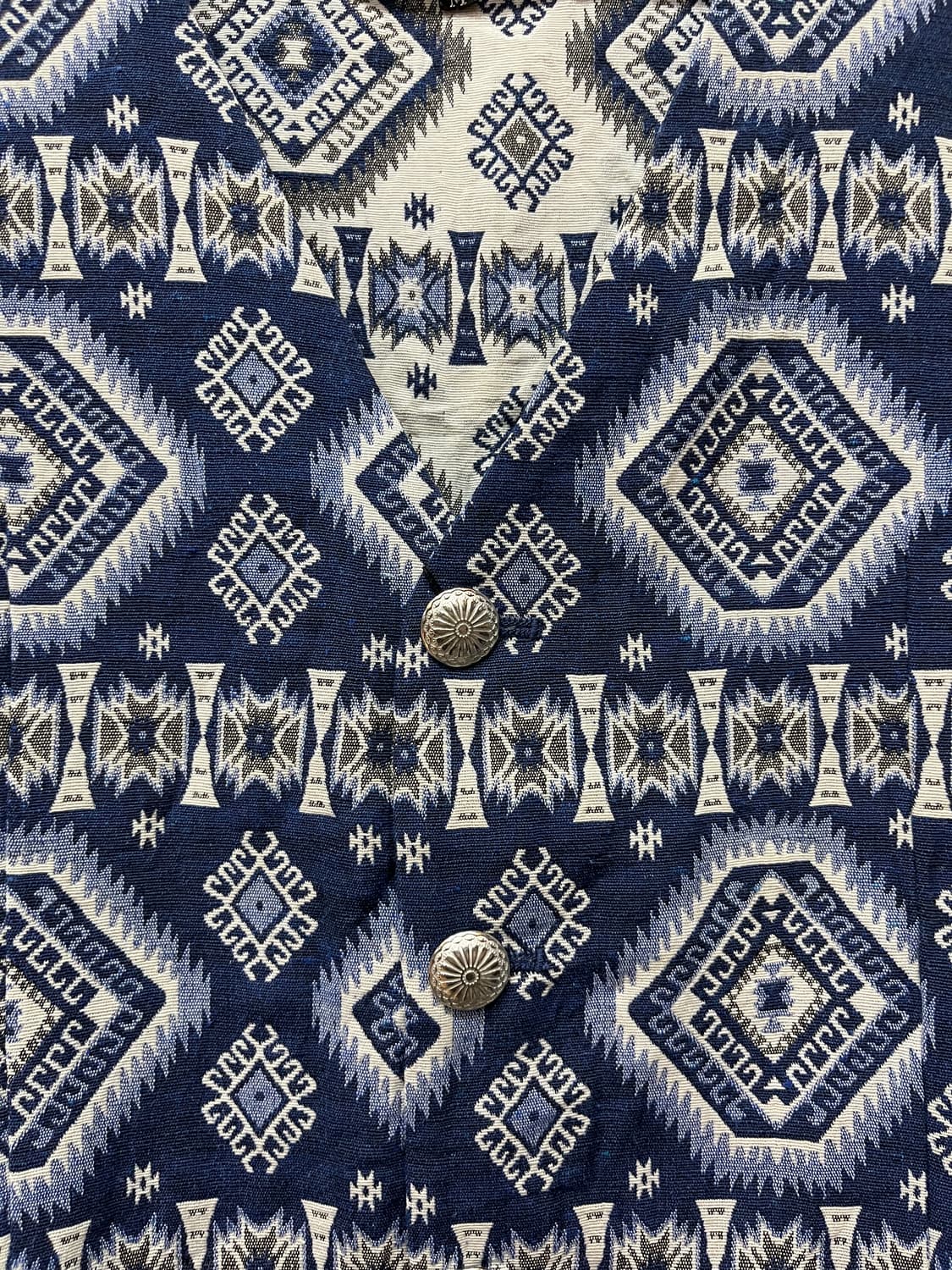 Made in JAPAN 네이티브 나바호 콘쵸 베스트 조끼 상품이미지2