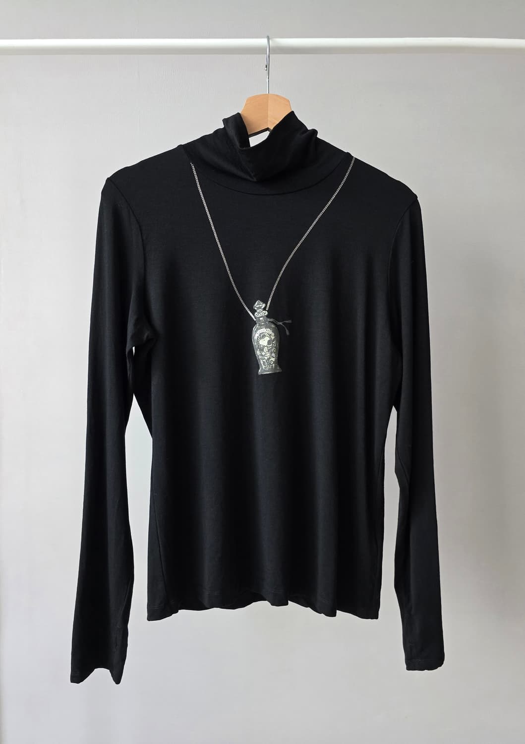 스누피 텐셀 목폴라 티셔츠 상품이미지1