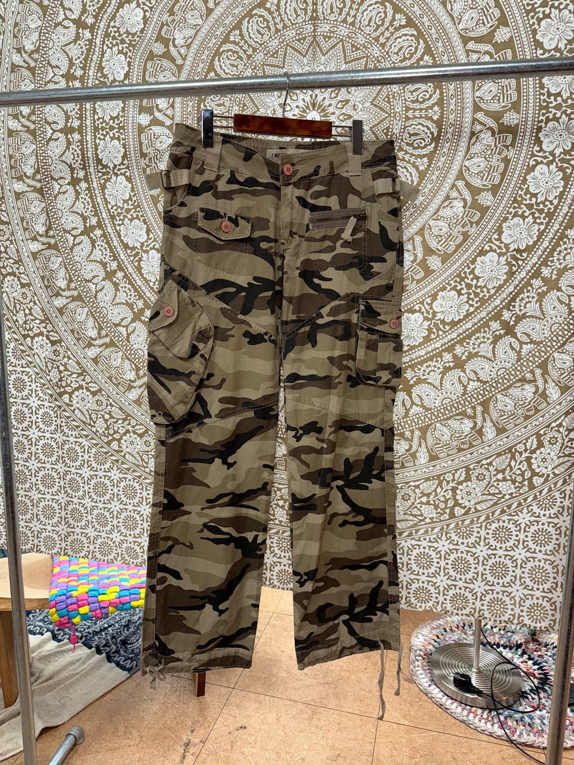 river island 카모 카고팬츠  상품이미지3