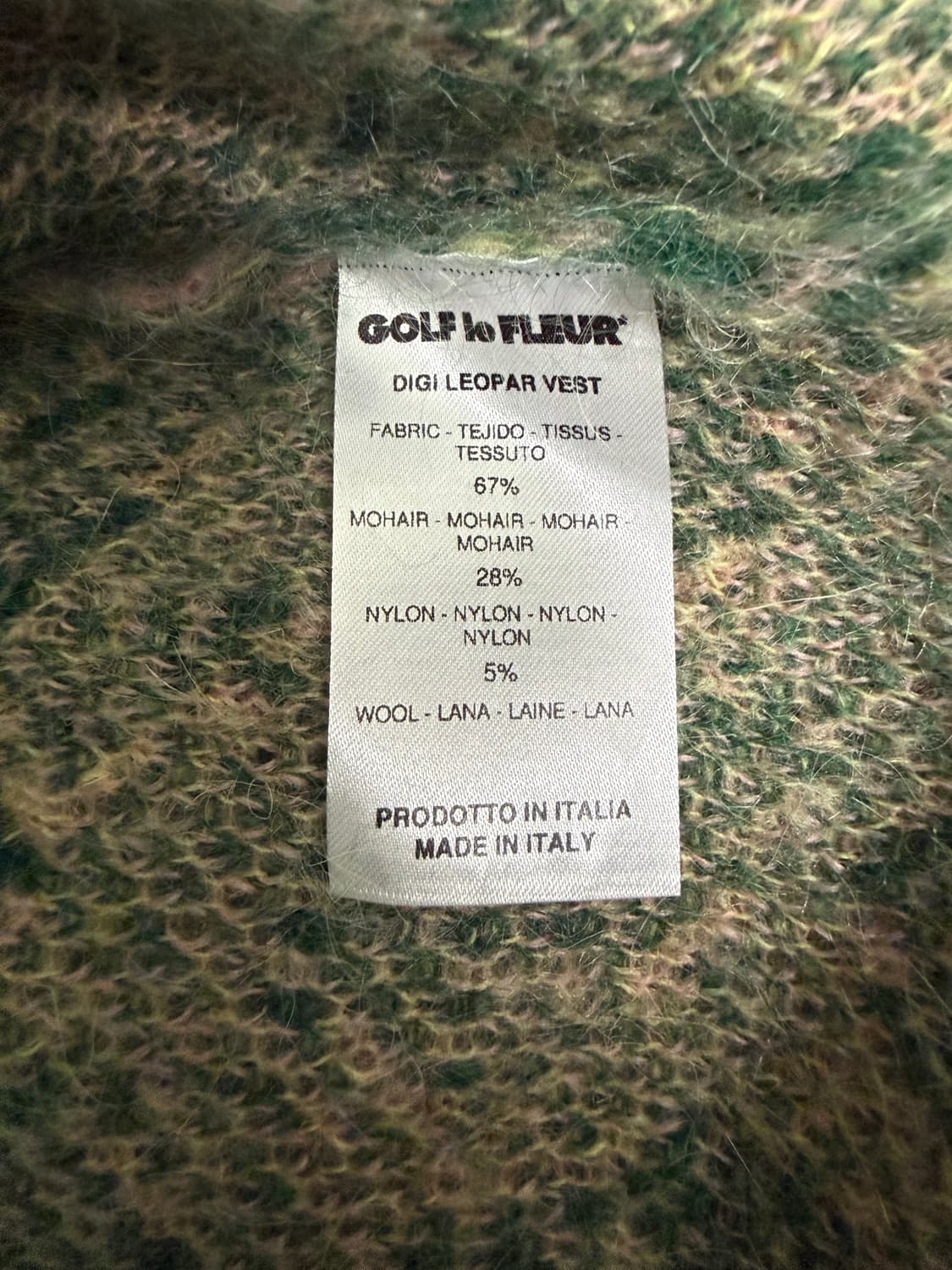 골프 르 플레르 디지 니트 베스트 상품이미지3