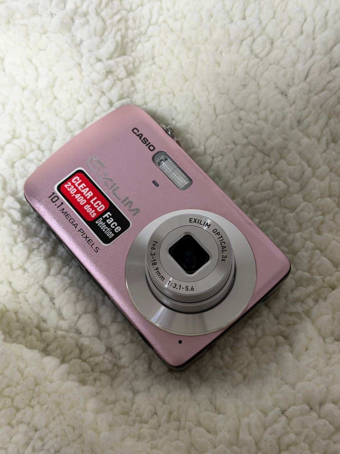 카시오엑슬림 EX-Z33 딸기우유 연핑크 카메라 상품이미지7