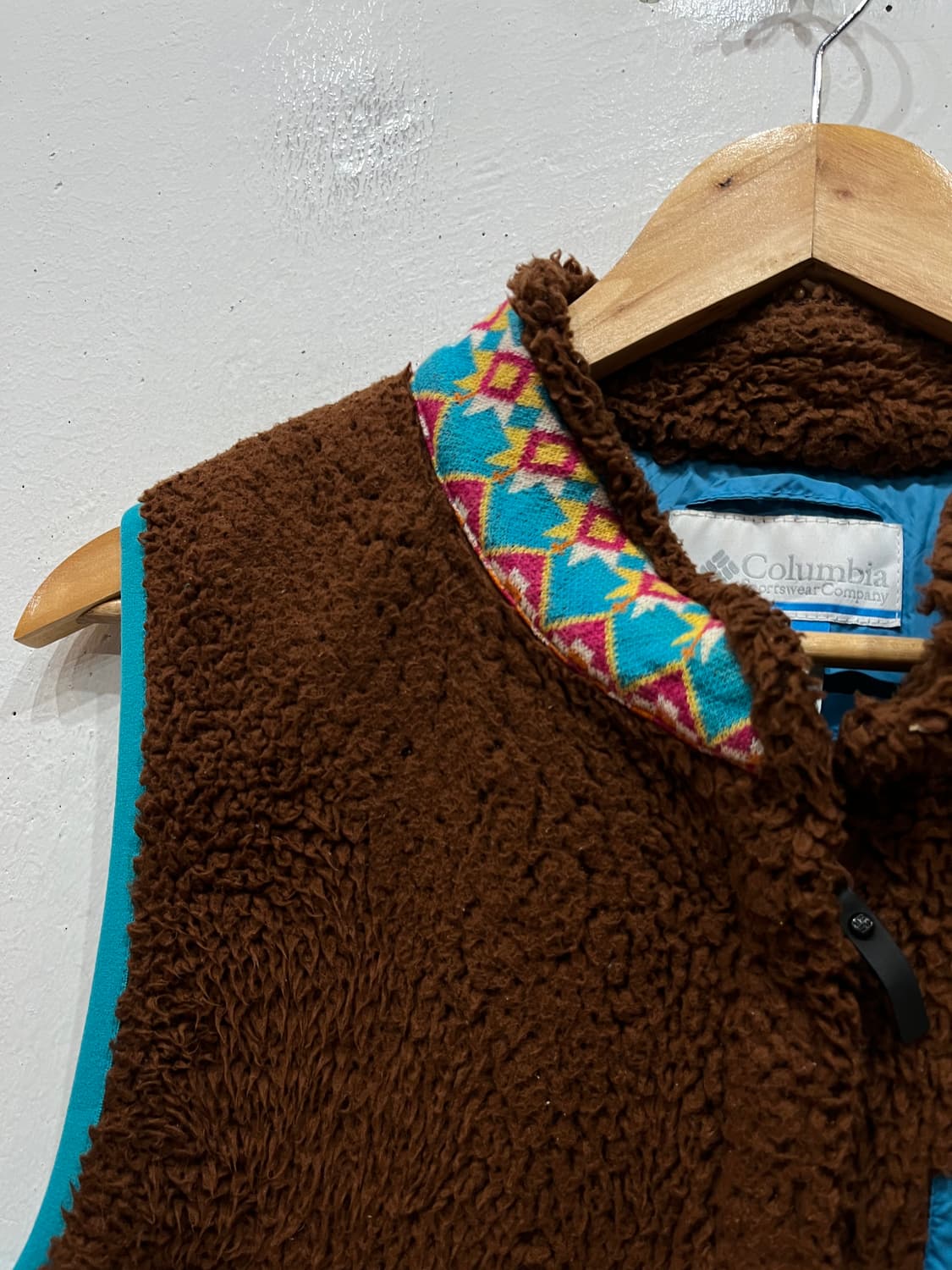 COLUMBIA 콜롬비아 에스닉 쉐르파 플리스 베스트 우먼즈 상품이미지3