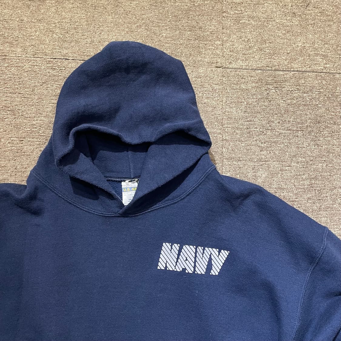 (L) USA Soffe NAVY 밀리터리 미해군 후드티 상품이미지3