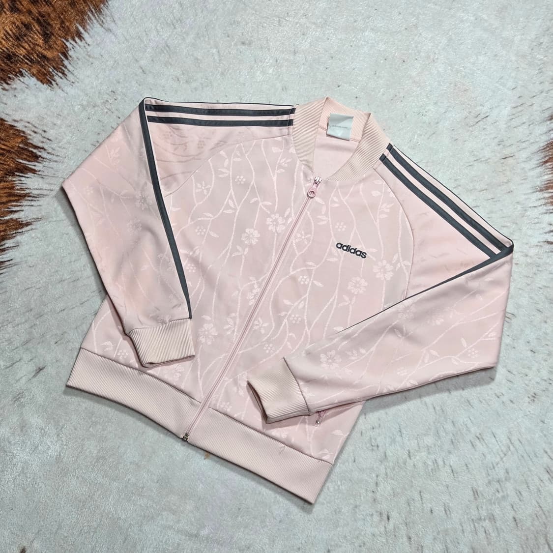 아디다스 자카드 핑크 져지 상품이미지1