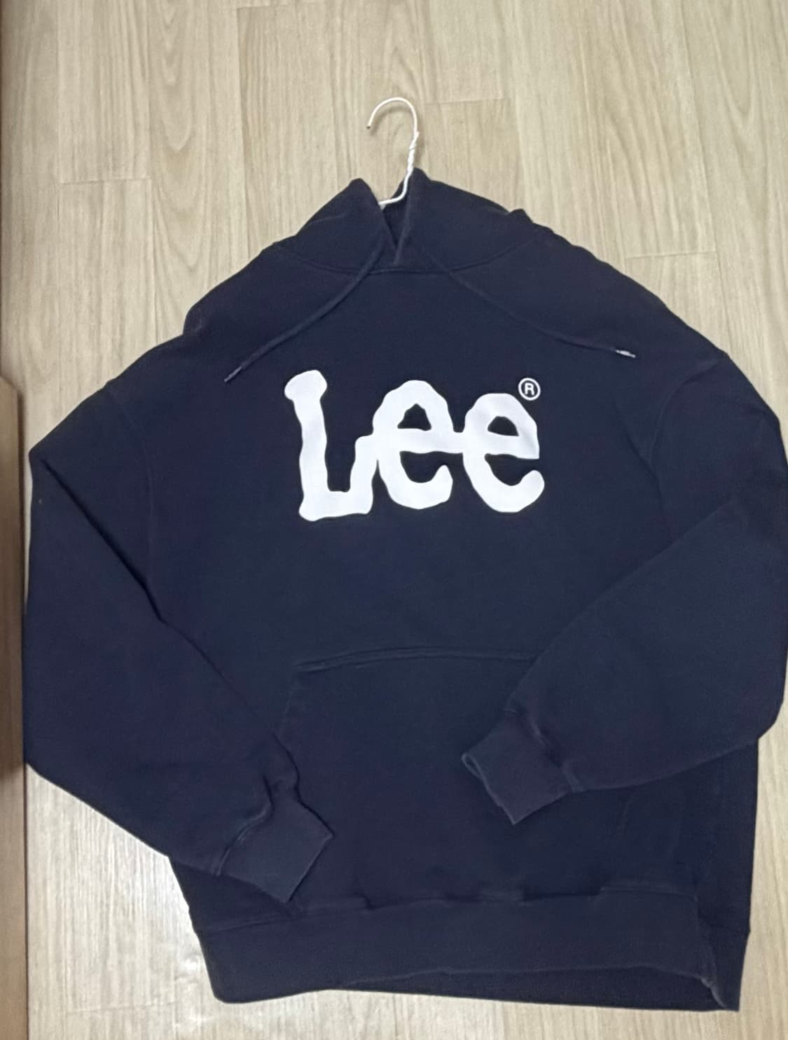 리 후드티 네이비 상품이미지2