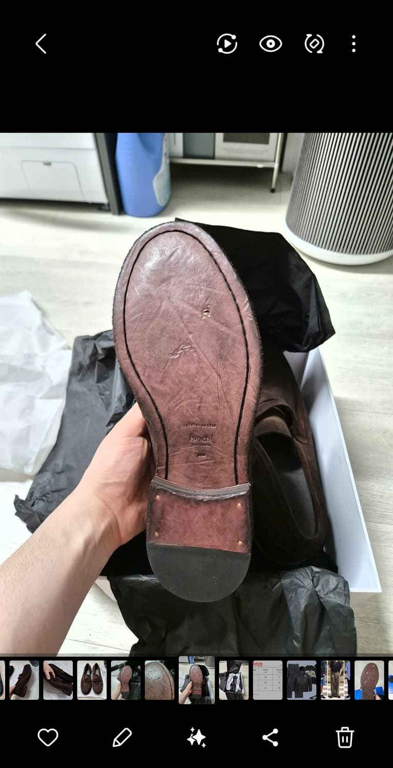 킨치 로퍼 LOAFER - 810 (a) / BROWN SUEDE 상품이미지5