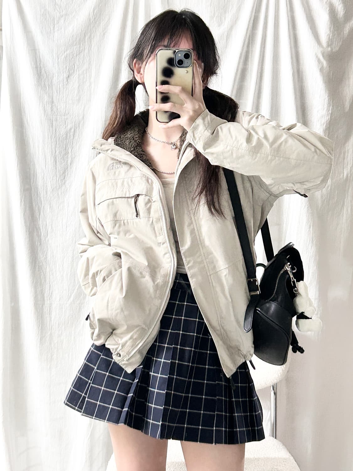 노스페이스 베이지 하이벤트 바람막이 상품이미지2