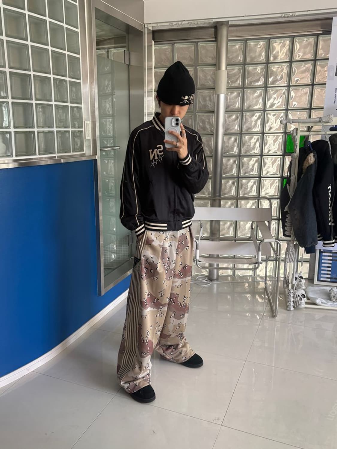 SATIN RIBBED BLOUSON 새틴 리브 블루종 상품이미지7