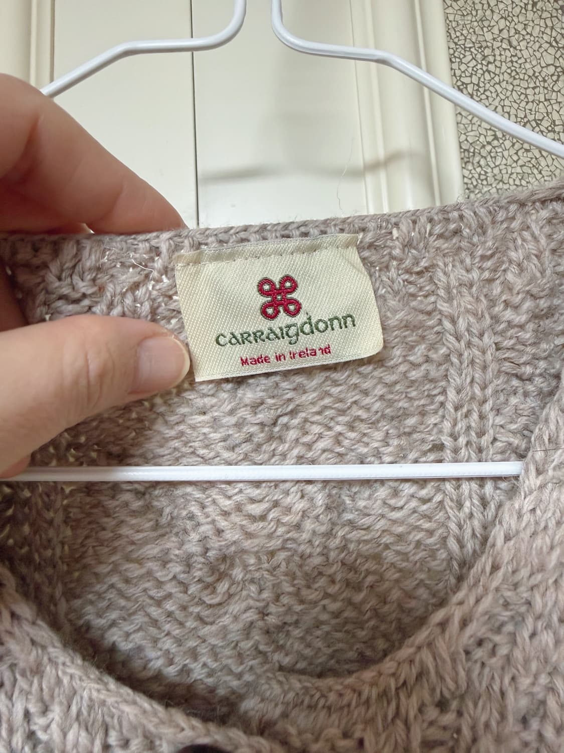 아일랜드 니트 가디건 상품이미지1