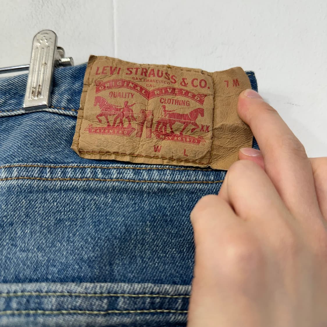 리바이스 501 데님팬츠 상품이미지7