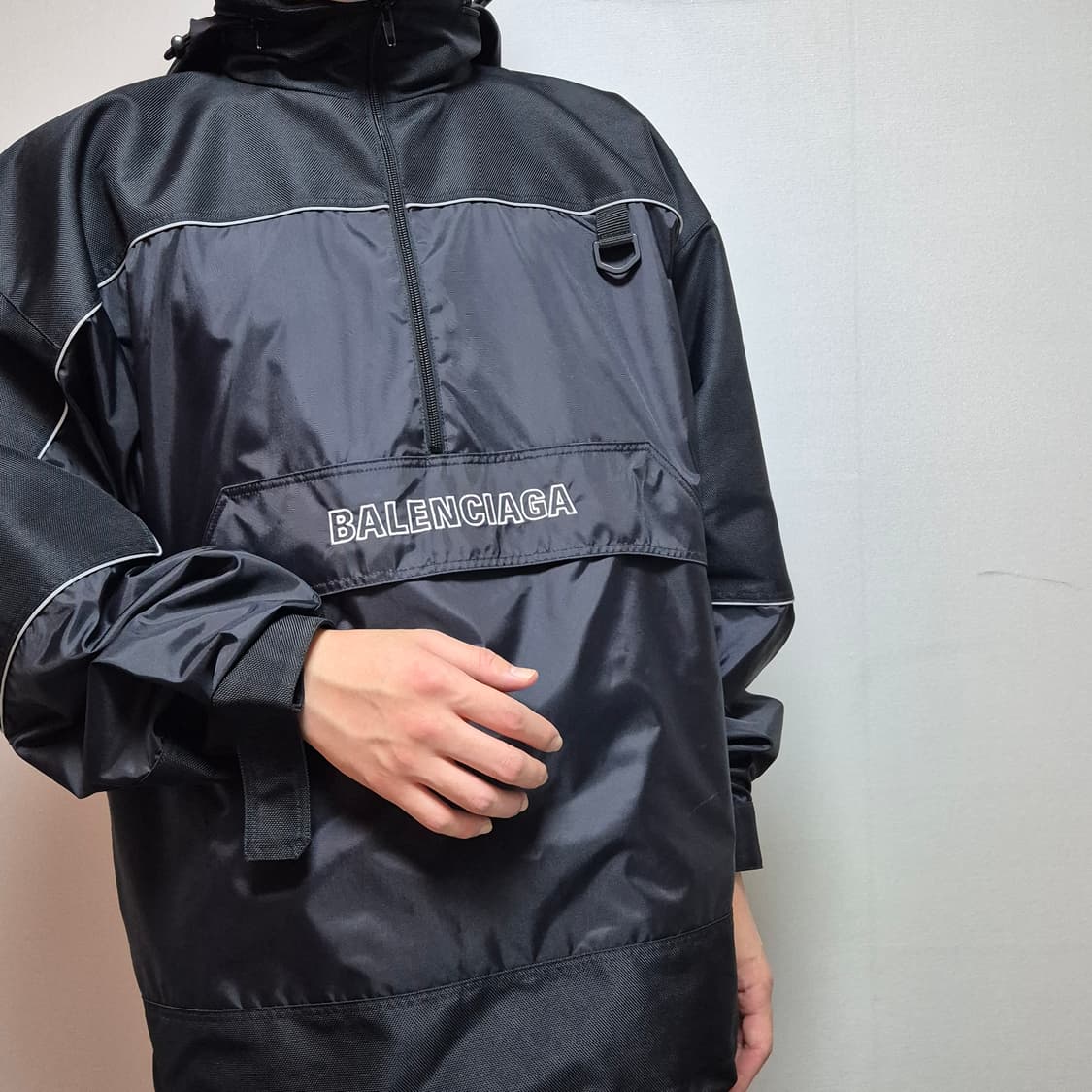 발렌시아가 아노락 블랙 46 상품이미지2