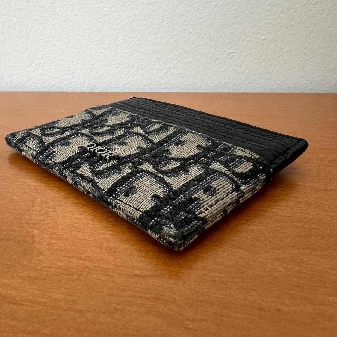 디올 오블리크 자카드 카드 지갑 상품이미지8