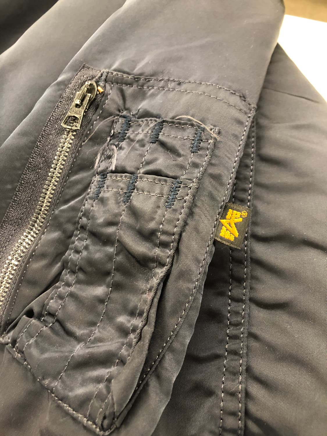 90s 알파 인더스트리 리버시블 ma-1 상품이미지8