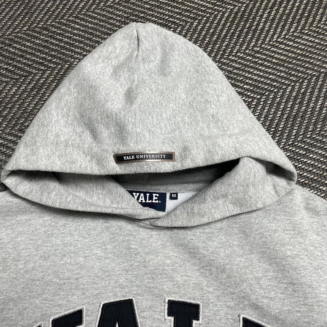 예일 아치로고 그레이 후드 티셔츠o 5121 상품이미지3