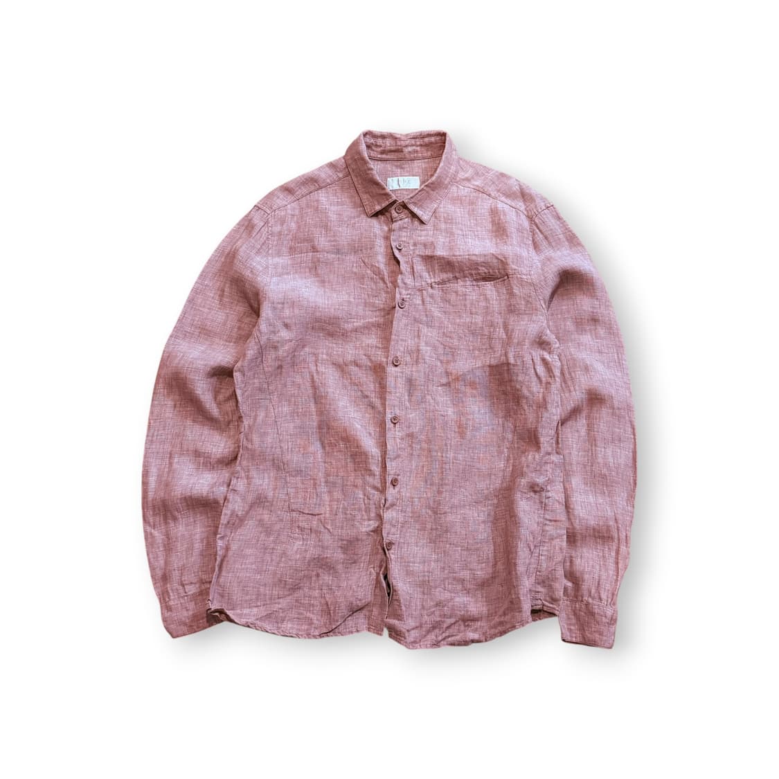 타임 버건디 린넨 셔츠  상품이미지1