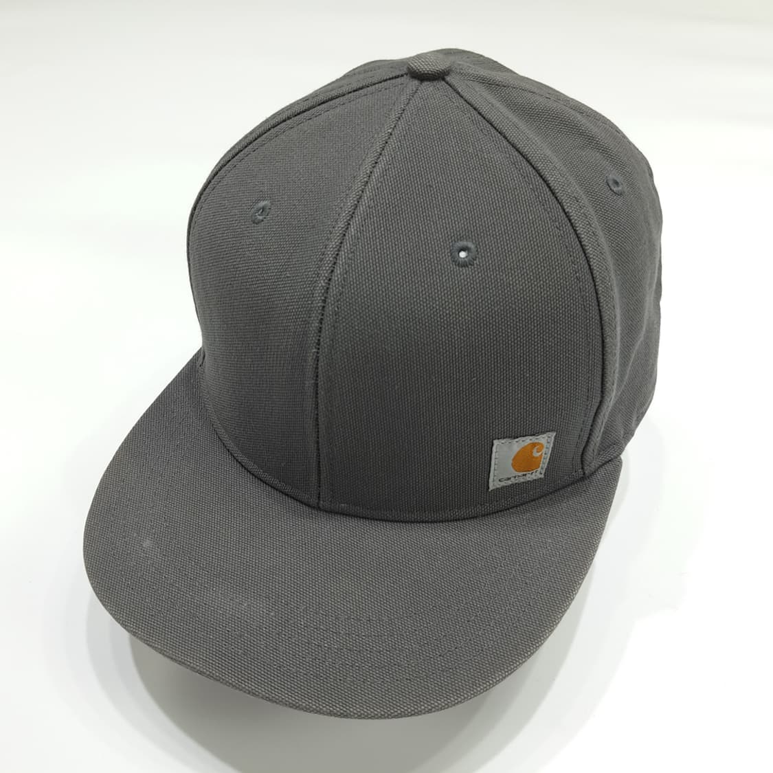 칼하트 그레이 DUCK Flat Brim 볼캡 P1293 상품이미지2
