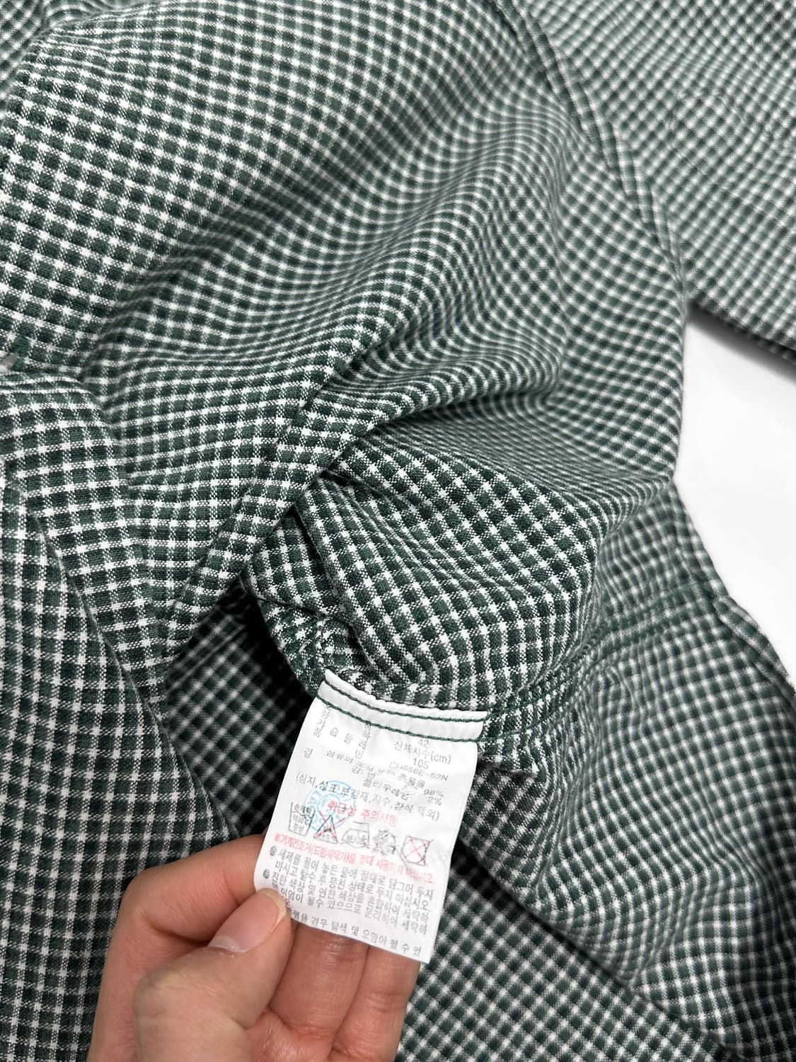 라코스테 신형 옥스포드 깅엄체크 셔츠 상품이미지10