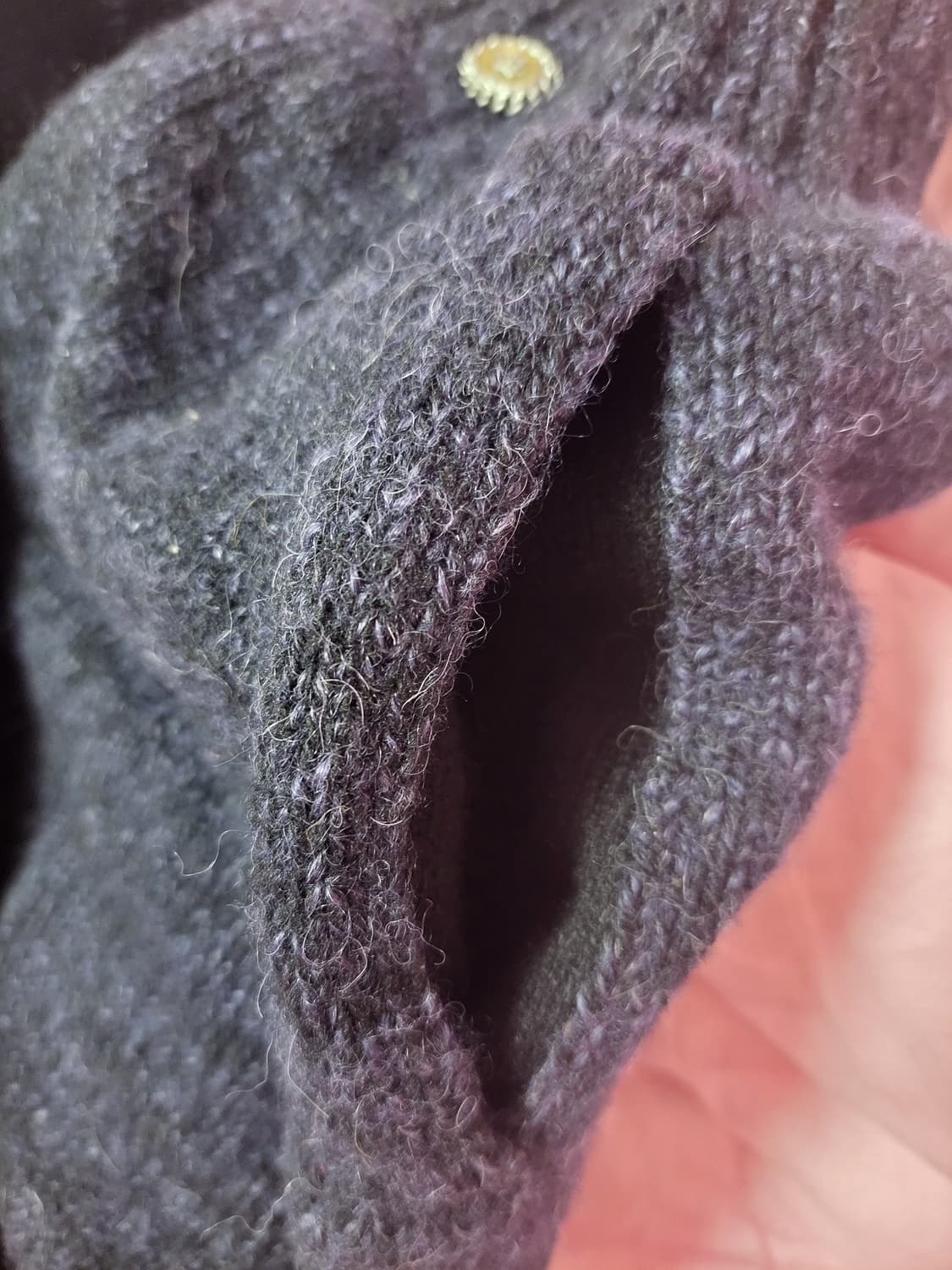 정품)급처상태좋음!샤넬 알파카 벌룬 호박 공주니트스커트 치마 리즈리사st 상품이미지3