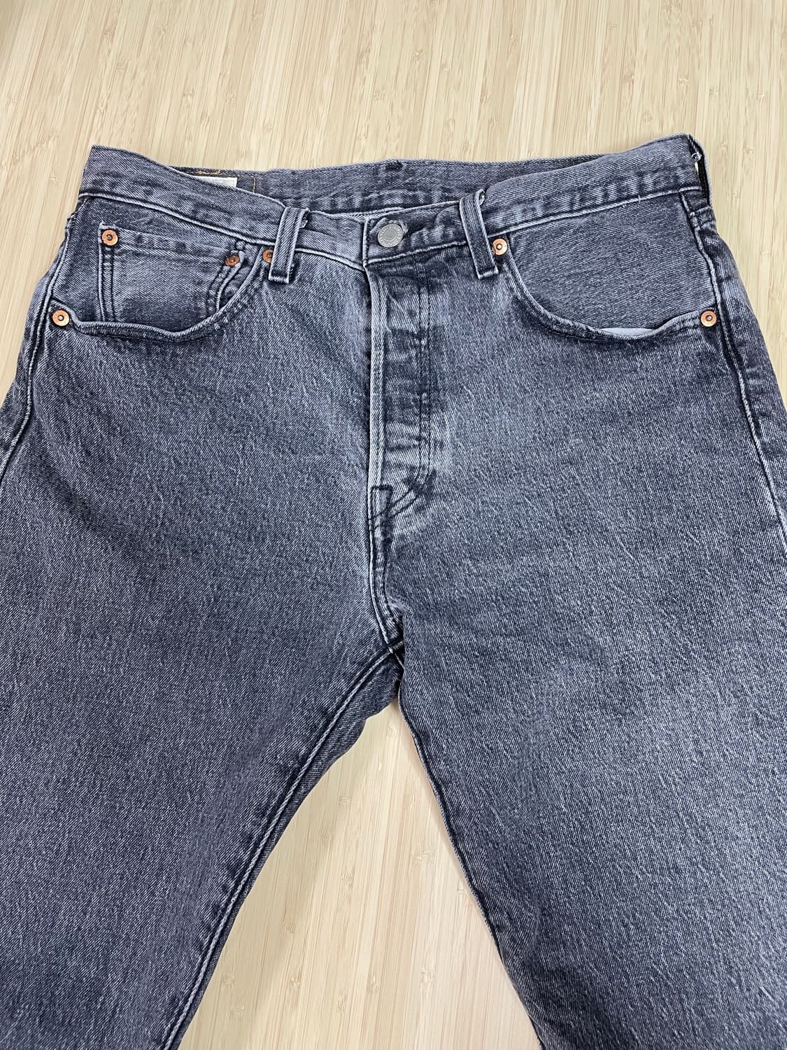 리바이스 501 블랙워싱진 흑청 상품이미지2