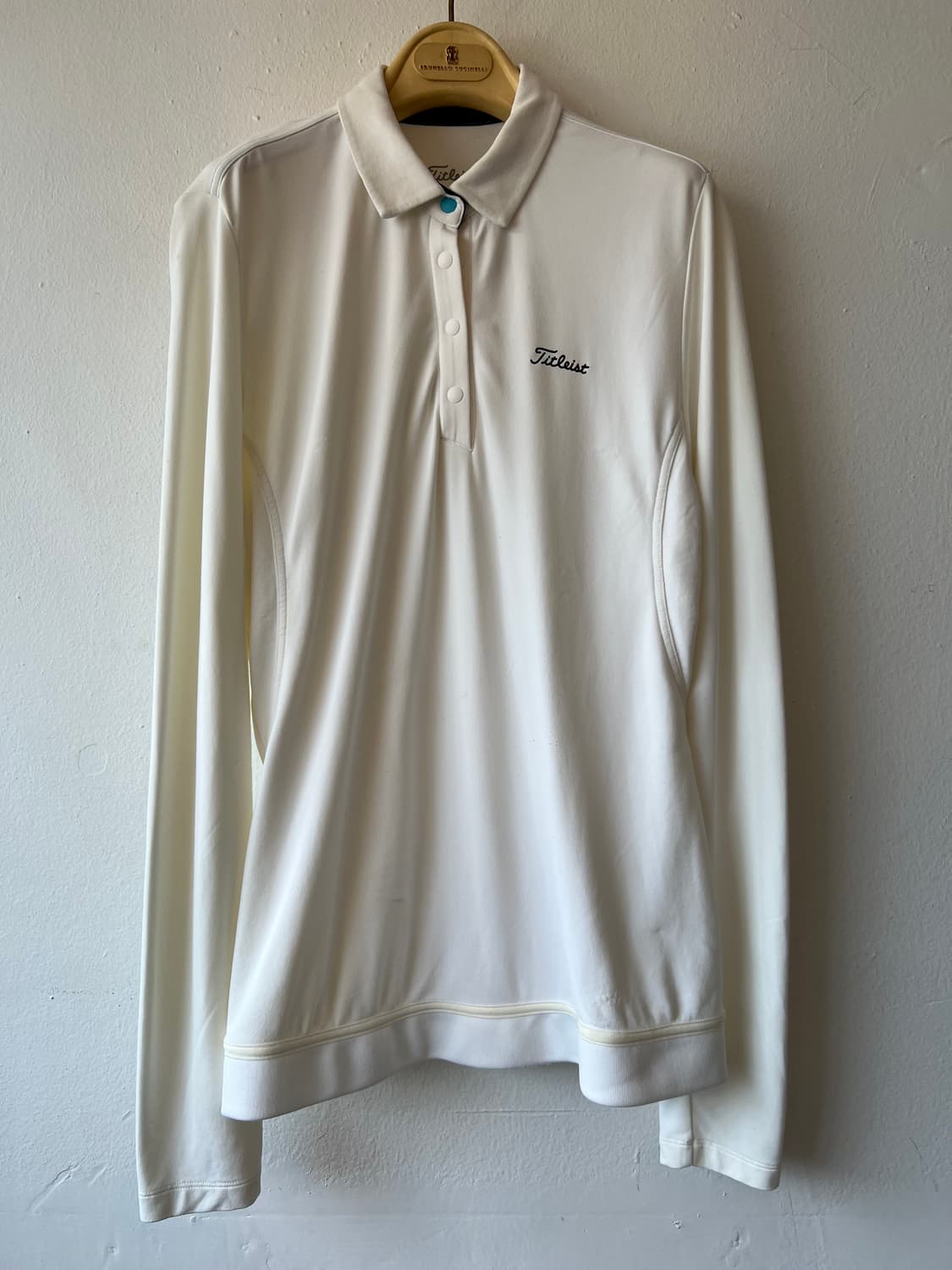타이틀리스트 남성 아이보리 카라티셔츠 골프티셔츠 상품이미지2