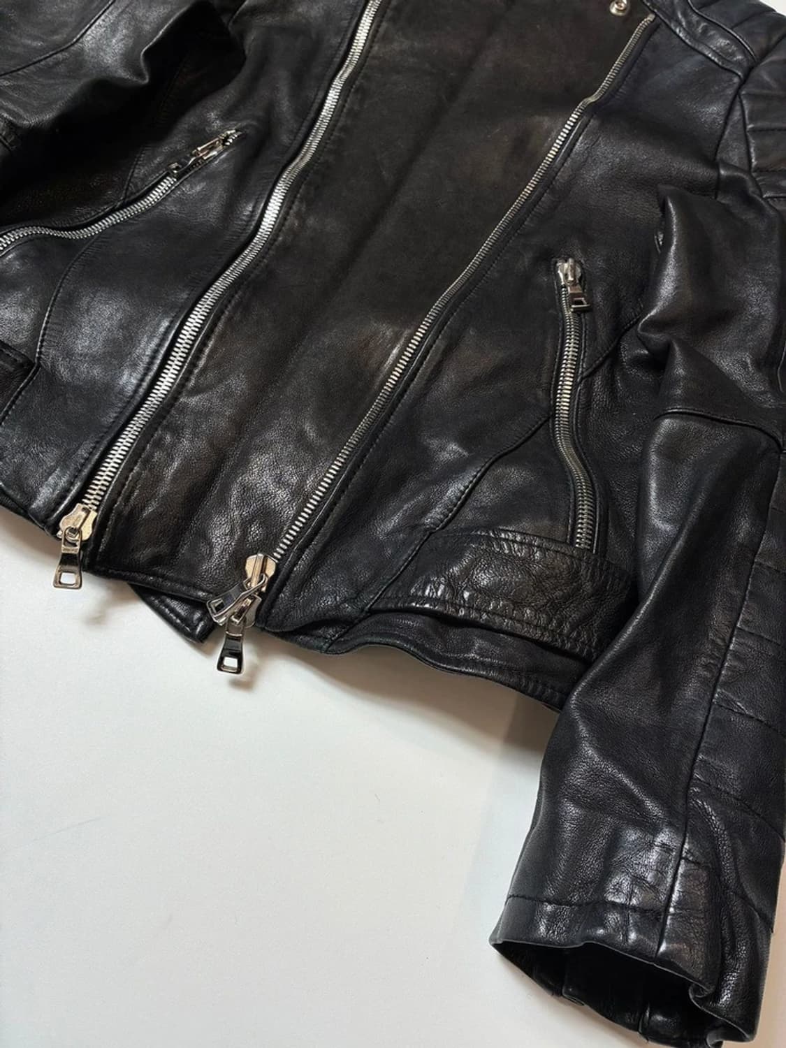 Selectede 00's 해체주의 이태리 양가죽 자켓 PN8674 상품이미지3