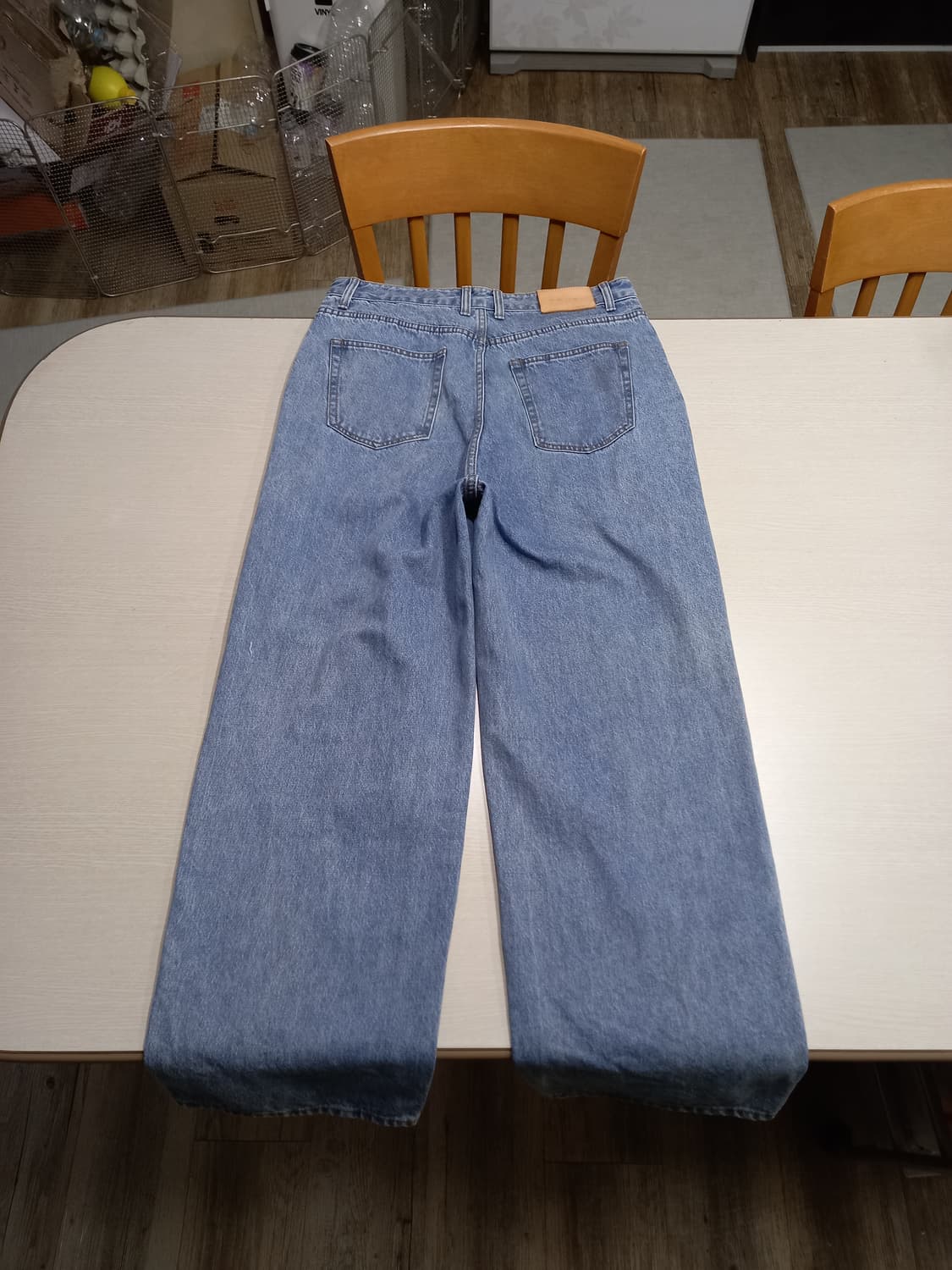 32 GARMENT LABLE 투턱 와이드진 32-241 상품이미지2