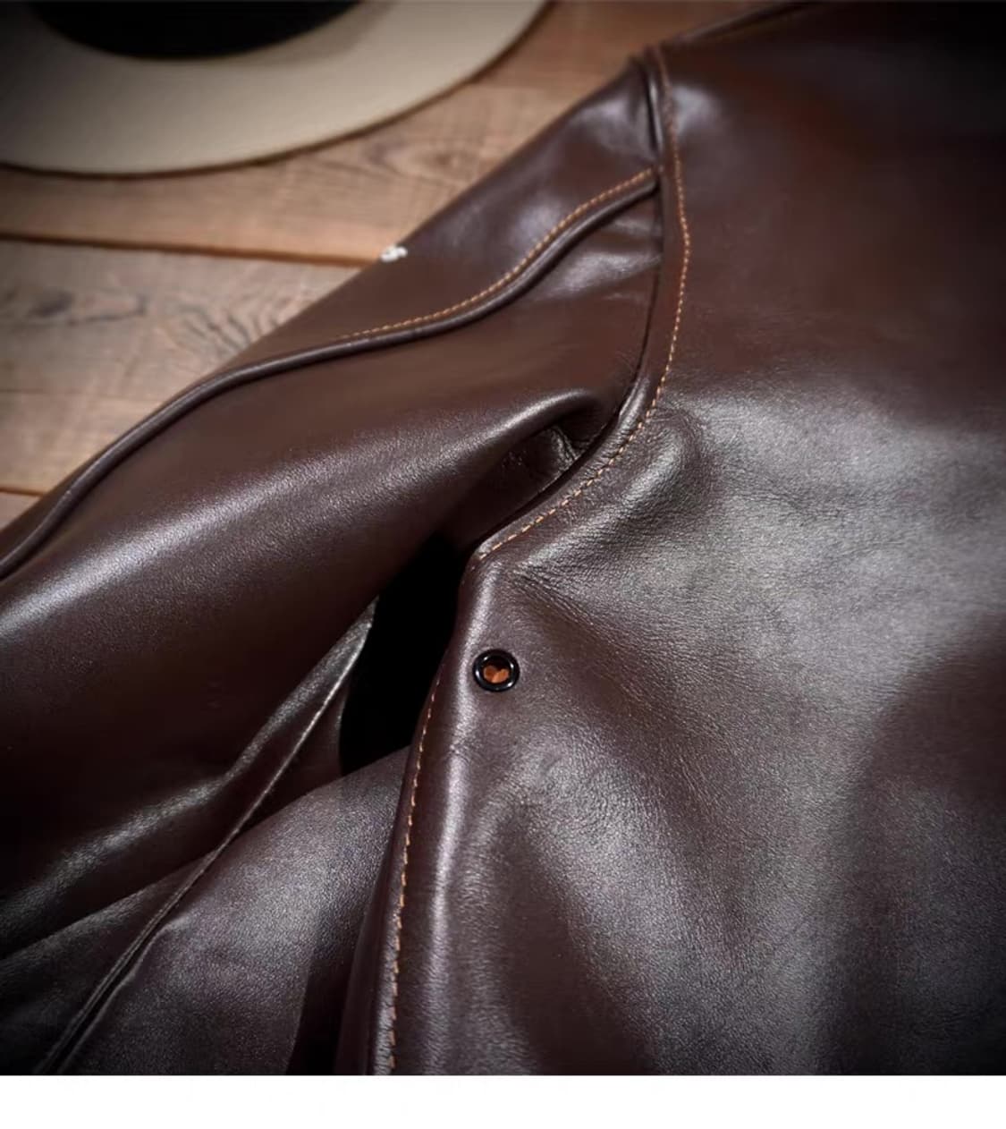 [미개봉] VELUOKLDLY A-2 차심 말가죽 자켓 2XL 상품이미지4