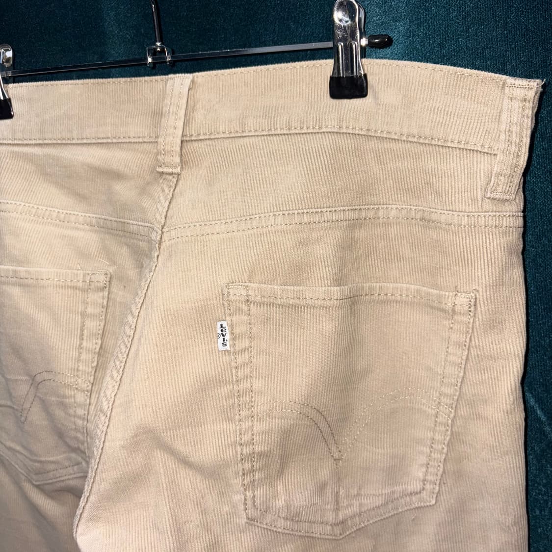 (36) 00s 리바이스 511 베이지 코듀로이 팬츠 상품이미지4