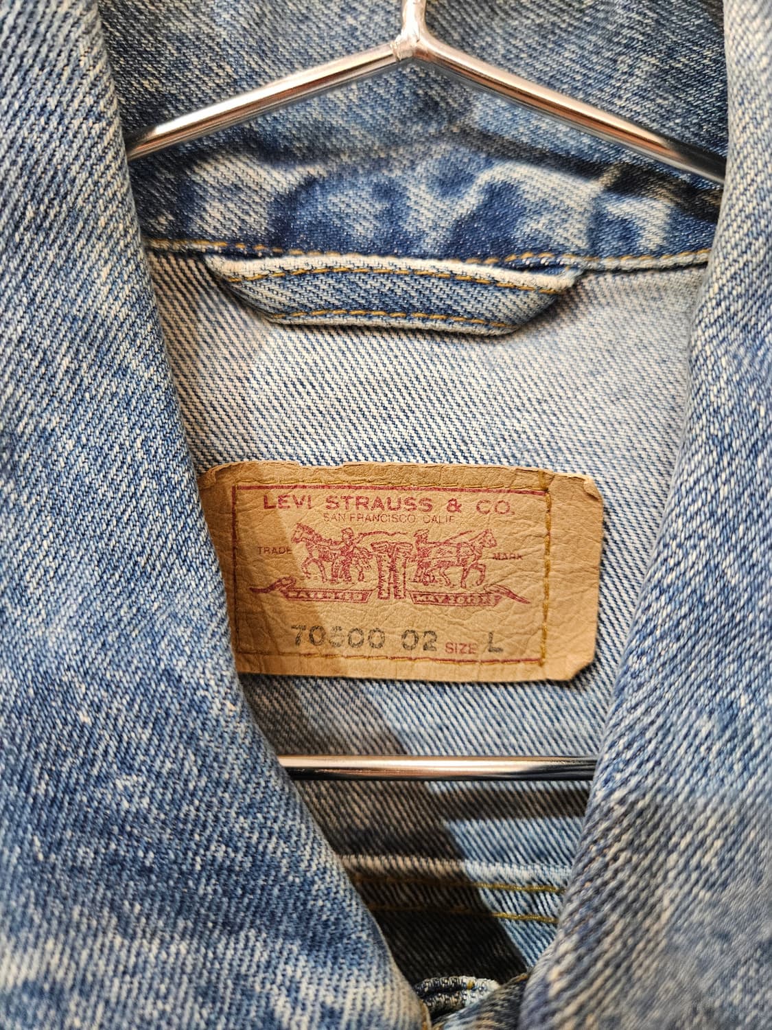 리바이스 데님 조끼 상품이미지4