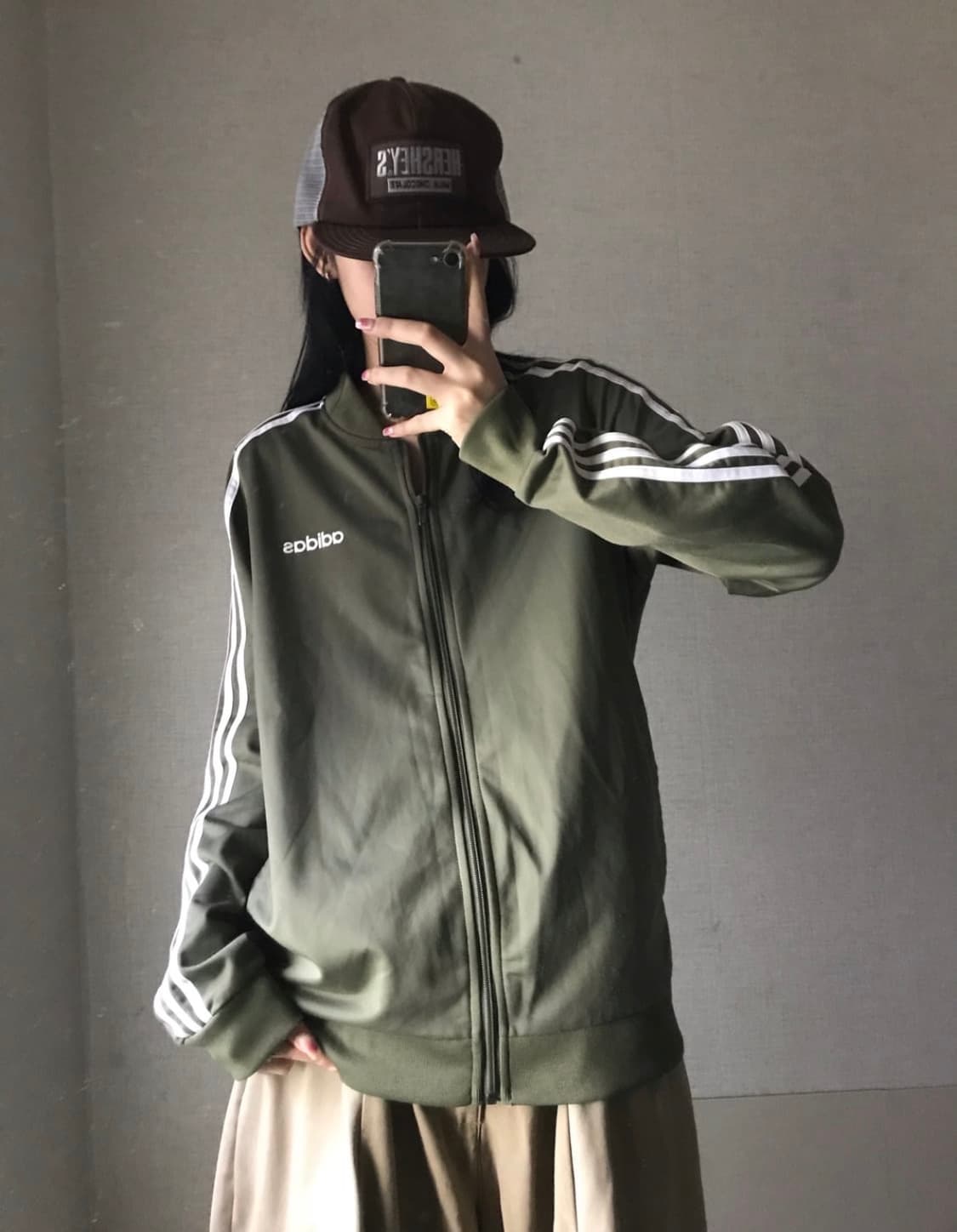 아디다스 카키 인기 져지 상품이미지3