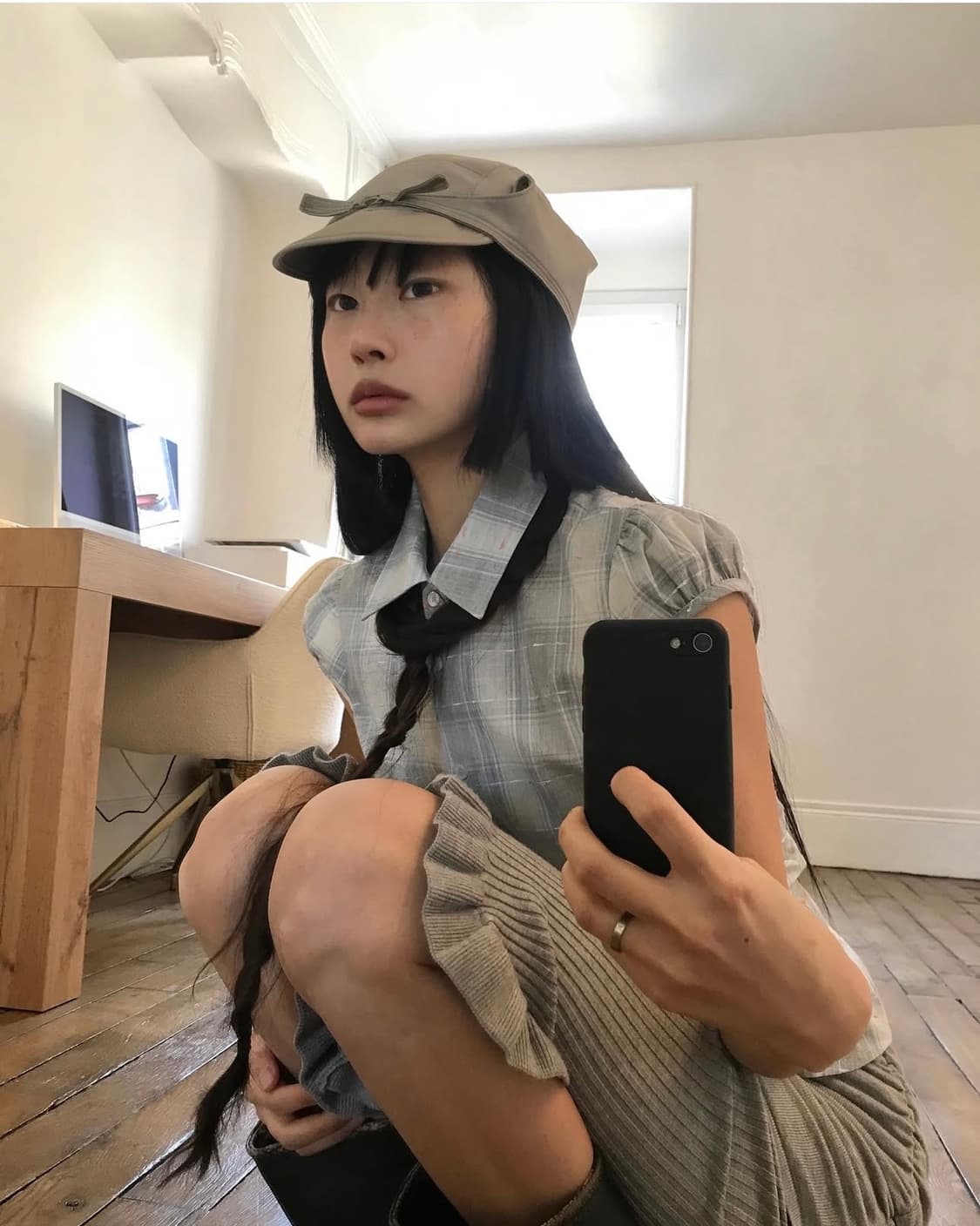 로우클래식 트렌치 햇 모자(새상품) 상품이미지2