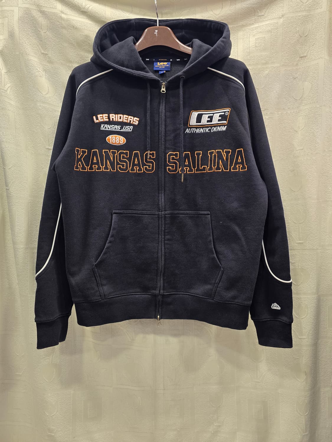 리 Lee 캔자스 레이싱  후드집업 자켓 100 상품이미지1