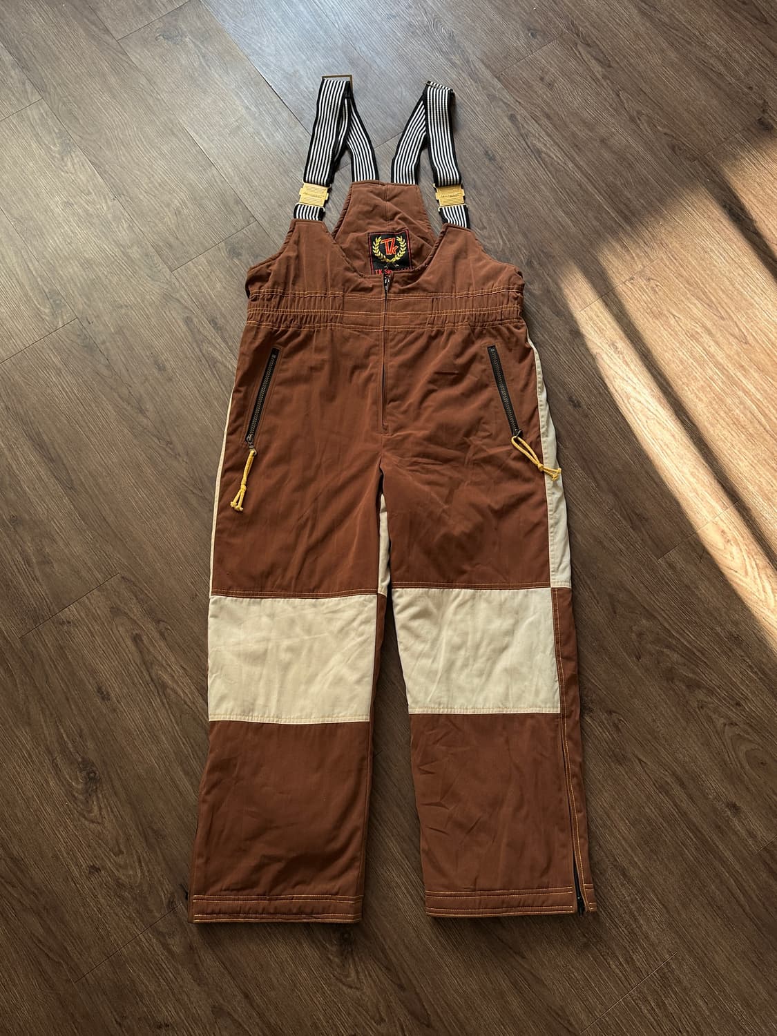 T.K. Ski 컬러블록 유틸리티 오버롤 상품이미지7