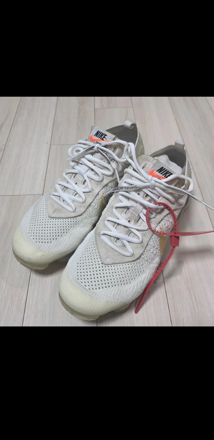 나이키x오프화이트 에어 베이퍼맥스 V2 화이트 [275] 상품이미지4