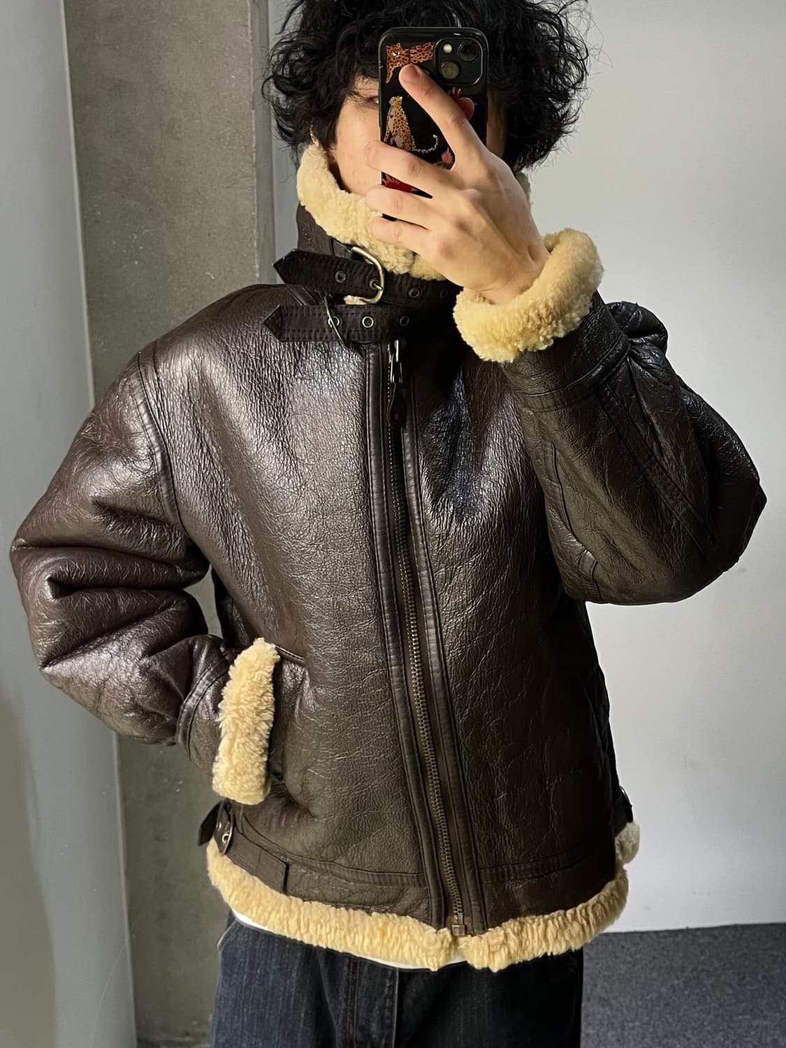 화이트호스 90's 타입 B-3 무통 자켓 상품이미지2