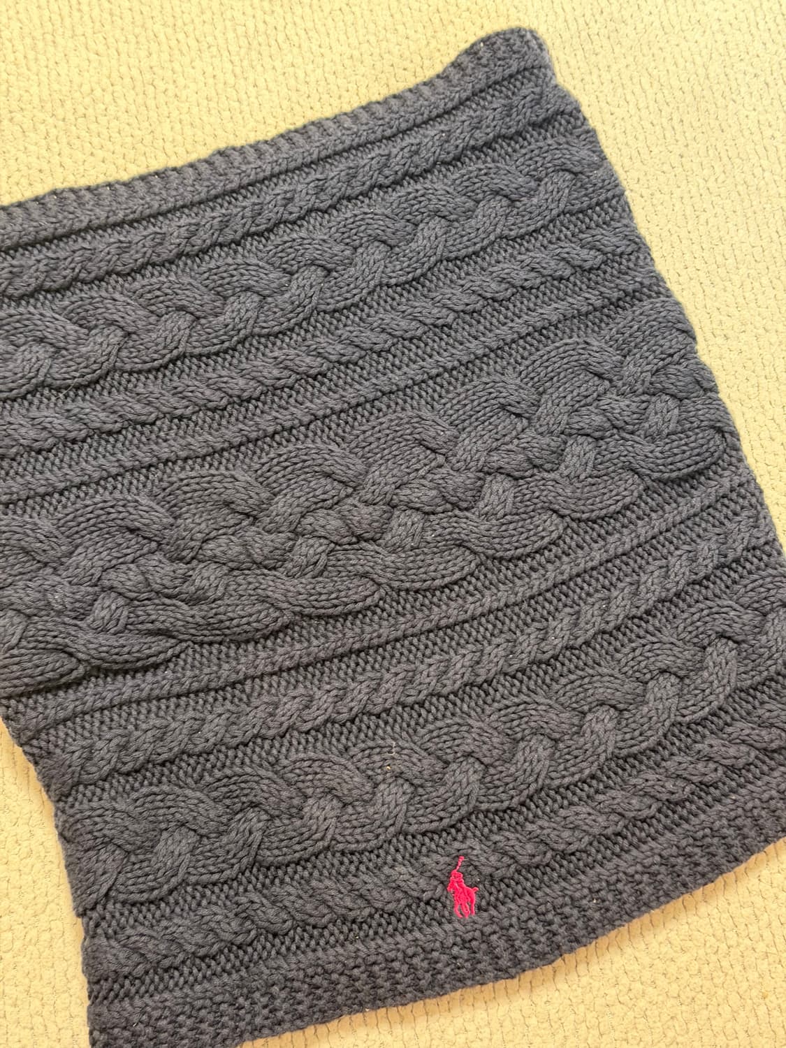 폴로 랄프로렌 넥 워머 POLO KNIT NECK WARMER 상품이미지5
