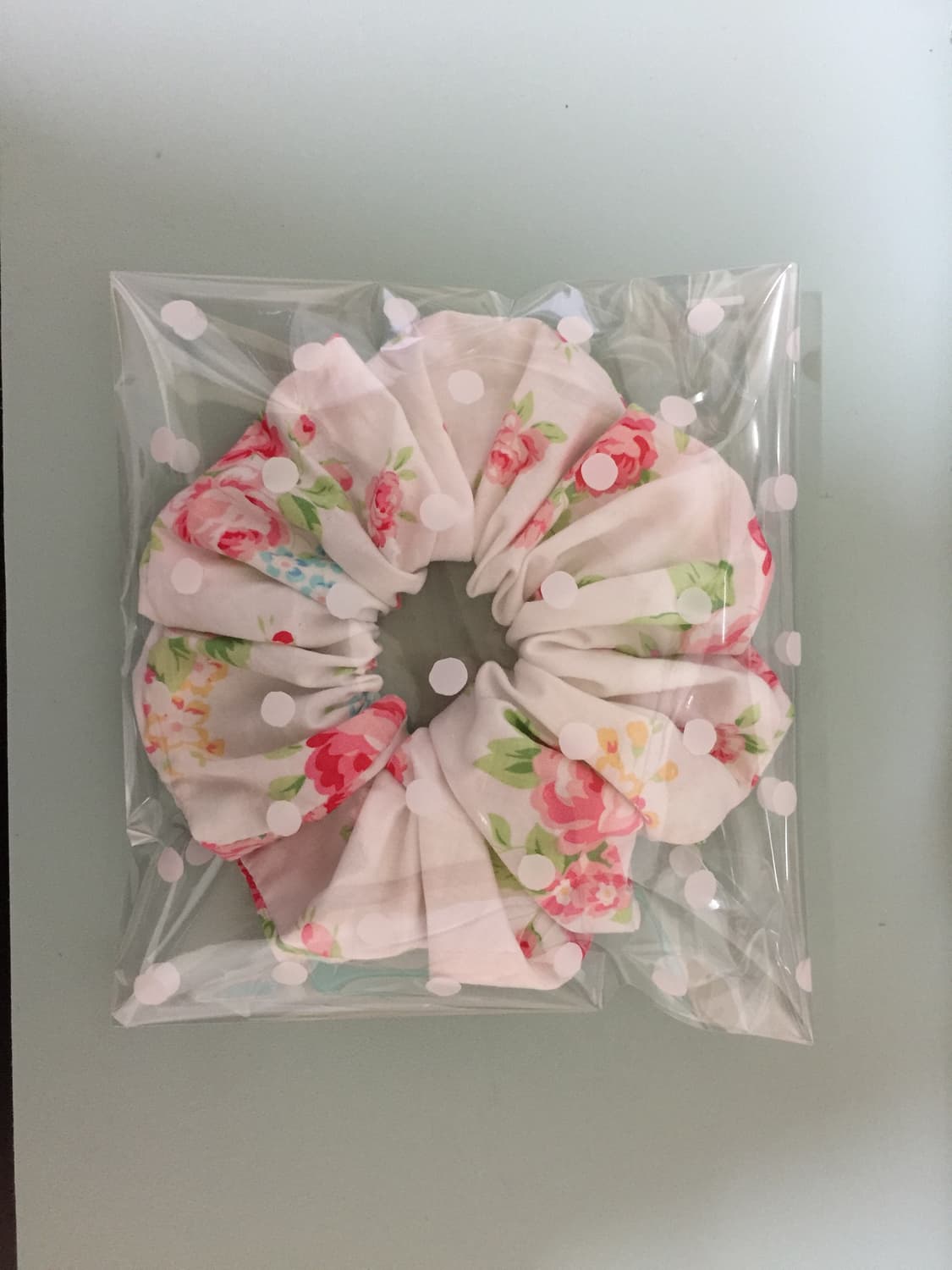 핸드메이드 꽃 스크런치 상품이미지2