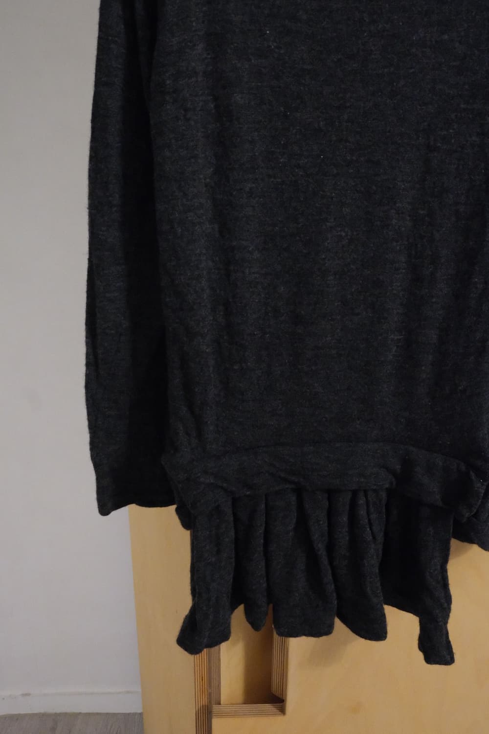 Yohji yamaoto +NOIR Asymmetric Cardigan 상품이미지5