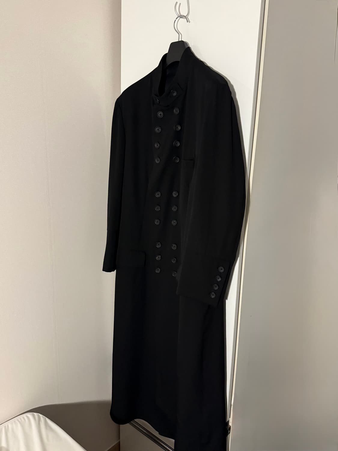 요지야마모토 뿌르옴므 24aw w스탠드 20버튼 블라우스 자켓 상품이미지5