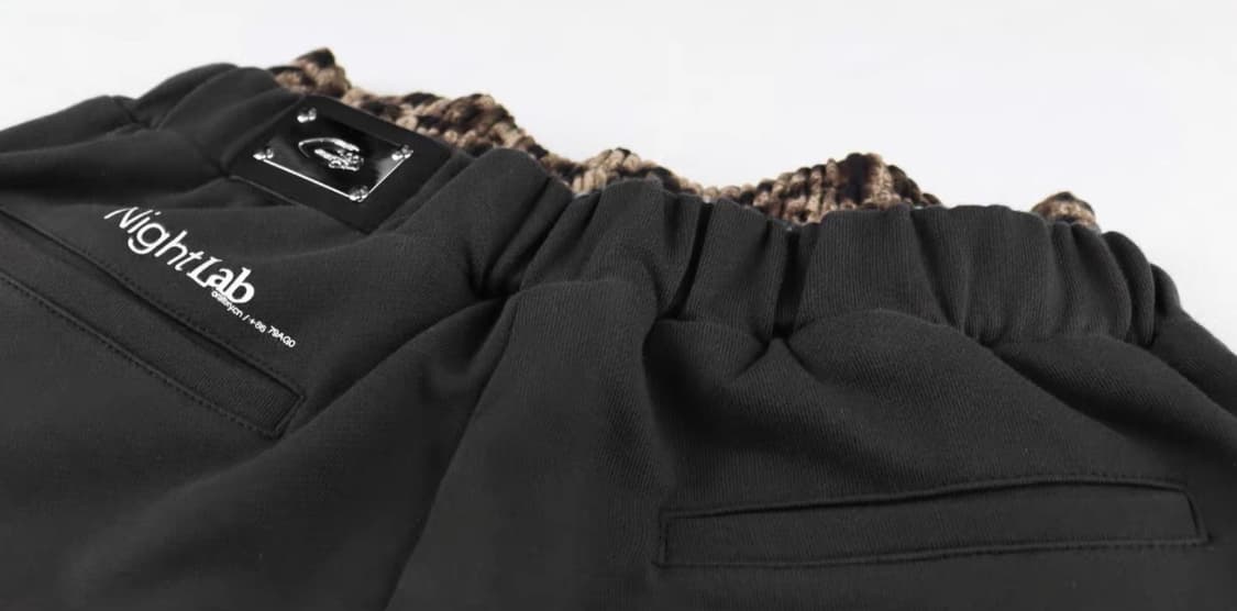 Leopard Waistband Loose Sweatpants 상품이미지5