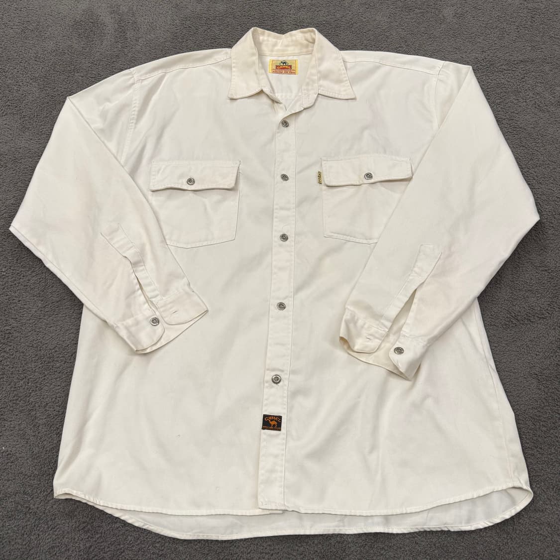 [정품] CAMEL 카멜 투포켓 셔츠 남방 상품이미지2