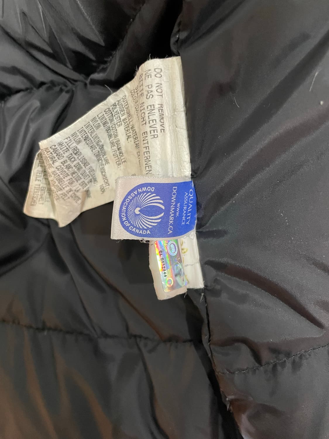 캐나다구스 밴프 파카 블랙 S 정품 상품이미지4