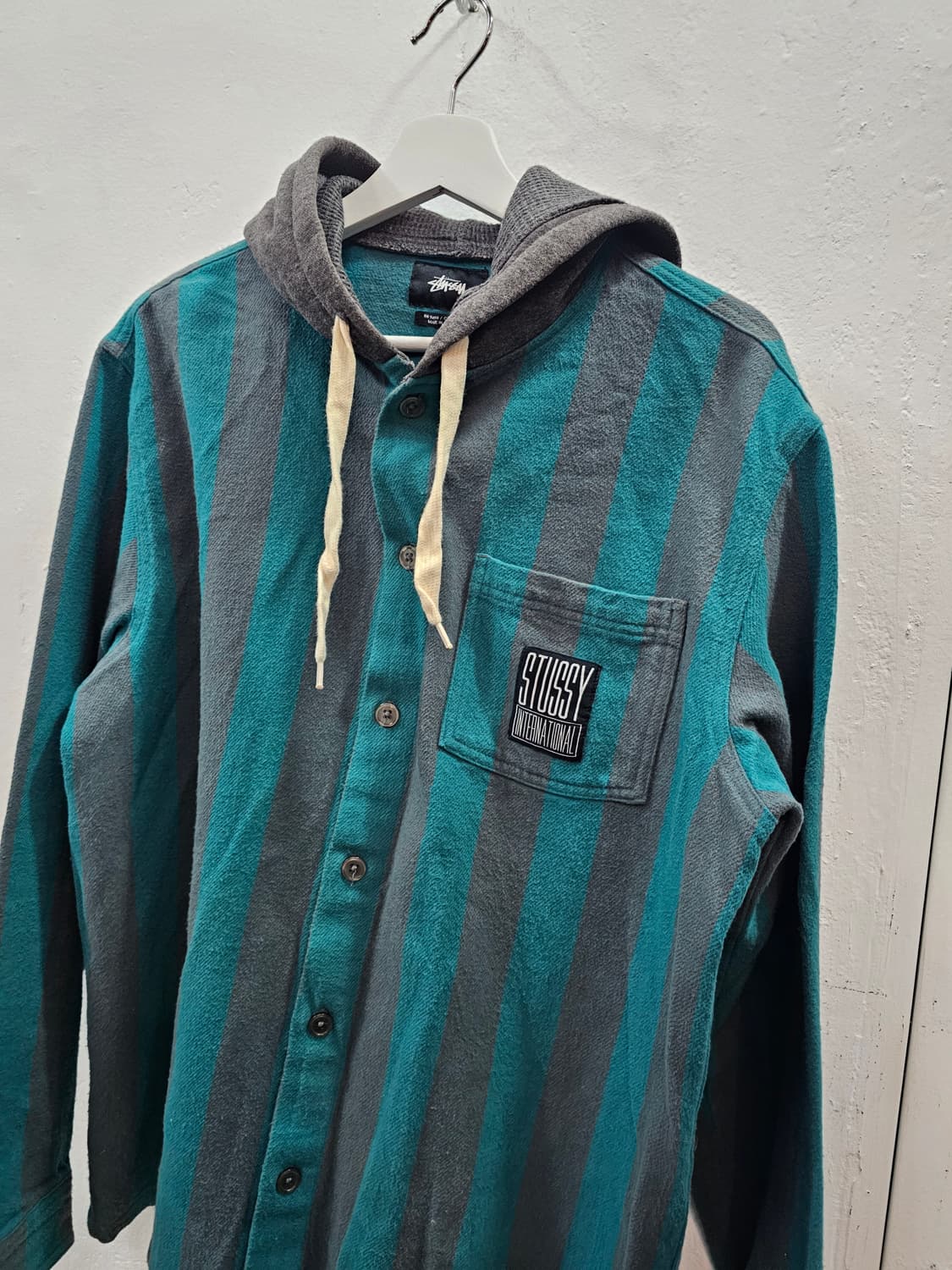 스투시 후드 셔츠 (M/공용) 상품이미지4